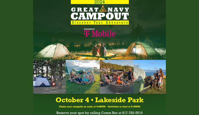 Families Set for Outdoor Fun at Great Navy Campout in Fort Worth with Support from T-Mobile