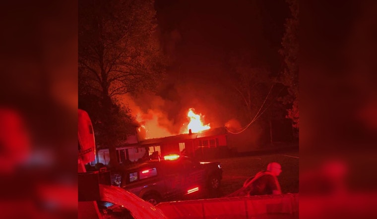 Family Pet Perishes in Devastating Lawrence County House Fire