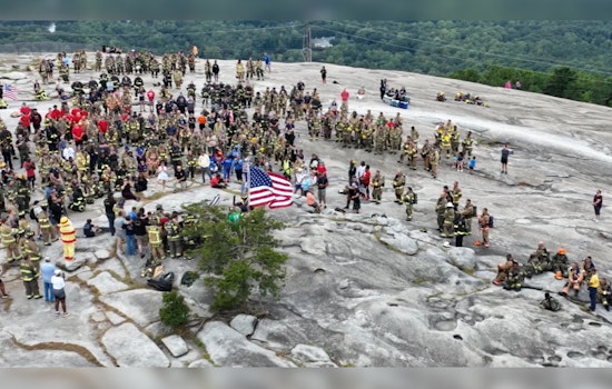 Fayetteville and Atlanta Communities Unite in Stone Mountain Climb to Honor 9-11 Victims and First Responders