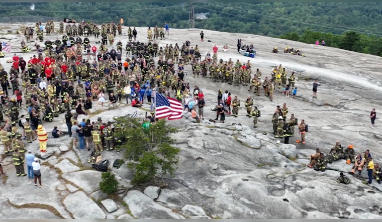 Fayetteville and Atlanta Communities Unite in Stone Mountain Climb to Honor 9-11 Victims and First Responders