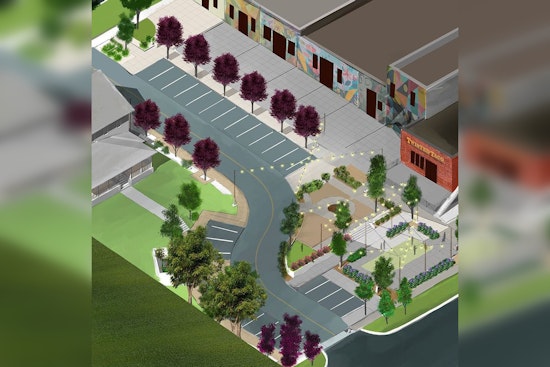 Fayetteville's Main Street Alleyway to Be Transformed into a Community Plaza