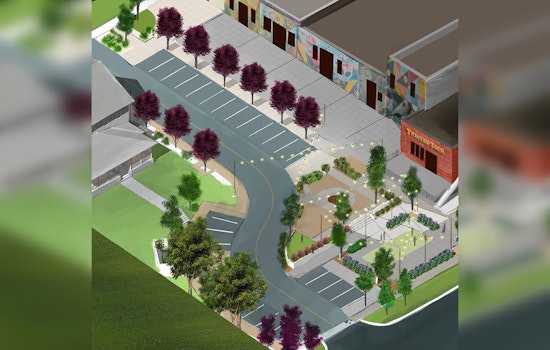 Fayetteville's Main Street Alleyway to Be Transformed into a Community Plaza