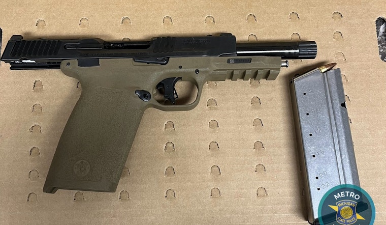 Ferndale Convict Faces Multiple Charges After Stolen Firearm Found During Royal Oak Township Traffic Stop
