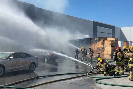 Fire Crews Tackle Lithium-Ion Battery Blaze in West Phoenix; Wood Fire Burns 2,200 Acres Near Superior