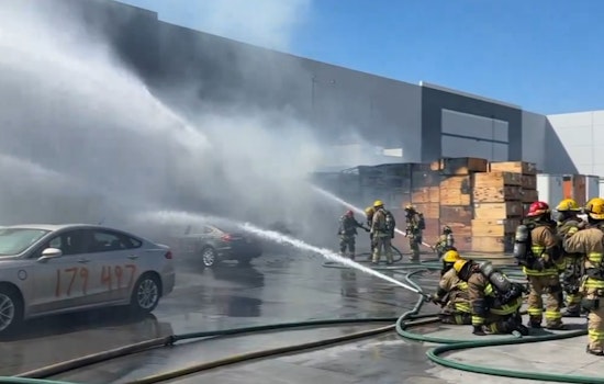 Fire Crews Tackle Lithium-Ion Battery Blaze in West Phoenix; Wood Fire Burns 2,200 Acres Near Superior