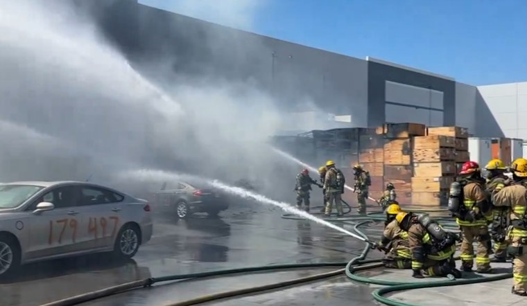 Fire Crews Tackle Lithium-Ion Battery Blaze in West Phoenix; Wood Fire Burns 2,200 Acres Near Superior