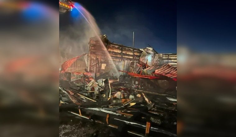 Fire Decimates Hangar at Capital Region International Airport in Lansing, No Injuries or Flight Delays Reported
