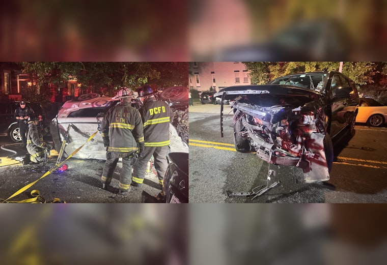 Five Hospitalized with Serious Injuries Following Early Morning Collision Near Columbia Heights Metro in D.C.