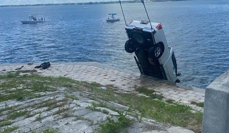 Florida Bystanders Heroically Rescue Truck Driver From Drowning After Pineda Causeway Crash