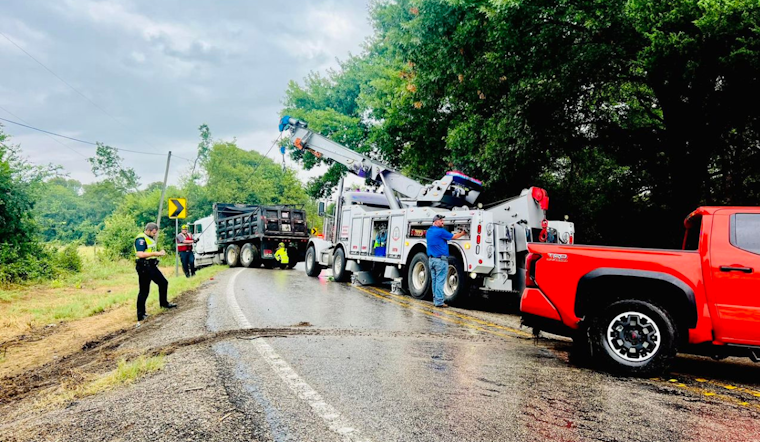 FM 407 Reopens after Cleanup of Major Dump Truck Collision in Northlake, Texas