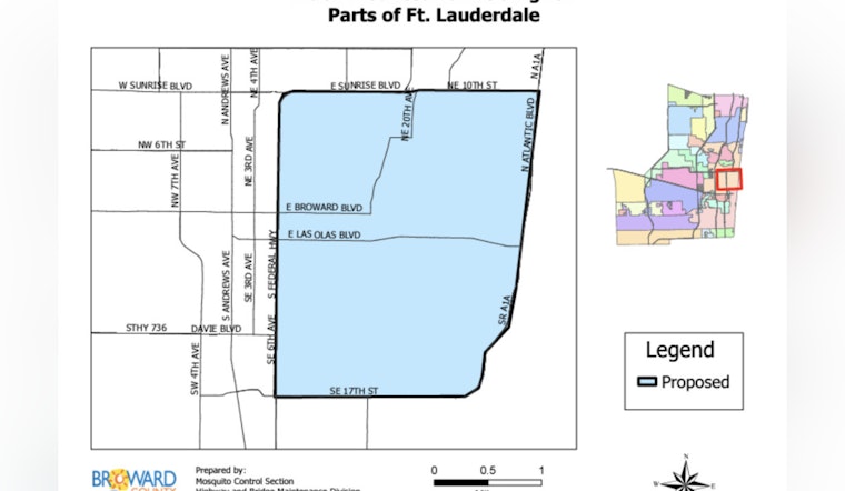 Fort Lauderdale Ramps Up Mosquito Control Efforts with Overnight Fogging Campaign Starting September 30