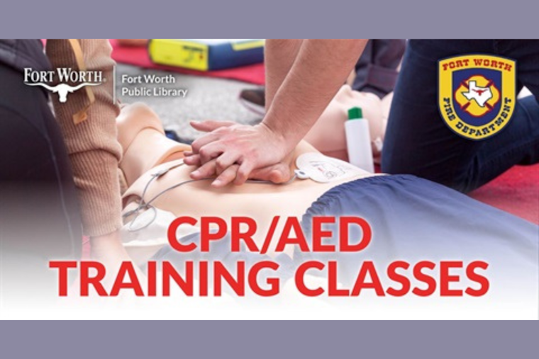 Fort Worth Fire Department Offers Free CPR and AED Training at Local Libraries