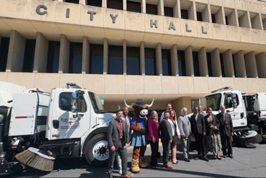 Fort Worth Rolls Out New Street Sweepers and Engages Community in Naming Contest