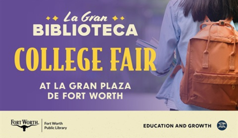 Fort Worth's La Gran Biblioteca Hosts College Fair to Enlighten Students on Higher Education