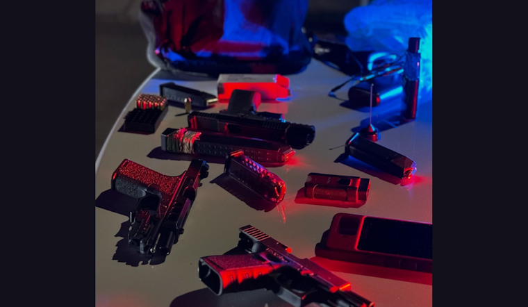 Four Suspects Apprehended After High-Speed Chase in Oakland, Illicit Firearms Seized by CHP