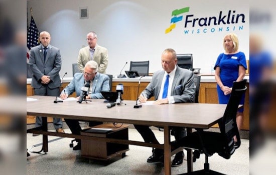 Franklin and Oak Creek Mayors to Sign 40-Year Water Agreement Strengthening Regional Collaboration
