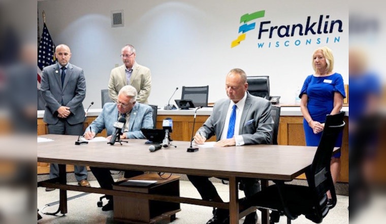 Franklin and Oak Creek Mayors to Sign 40-Year Water Agreement Strengthening Regional Collaboration