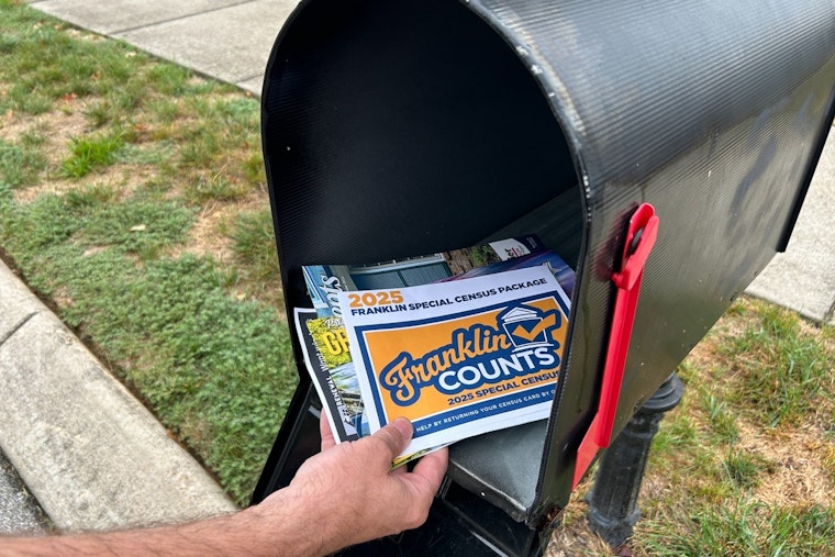 Franklin to Conduct Special Census in October, Aims for Accurate Resident Count and Increased State Funds