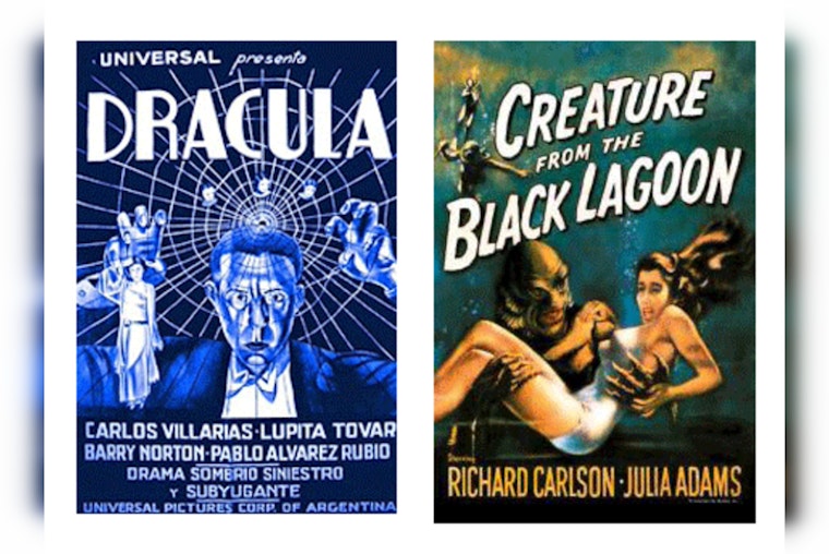Free Creature Double Feature in Hillsboro Spotlighting Spanish "Dracula" and "Creature from the Black Lagoon"