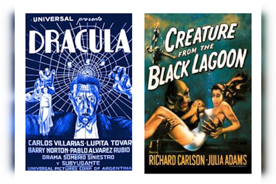 Free Creature Double Feature in Hillsboro Spotlighting Spanish "Dracula" and "Creature from the Black Lagoon"