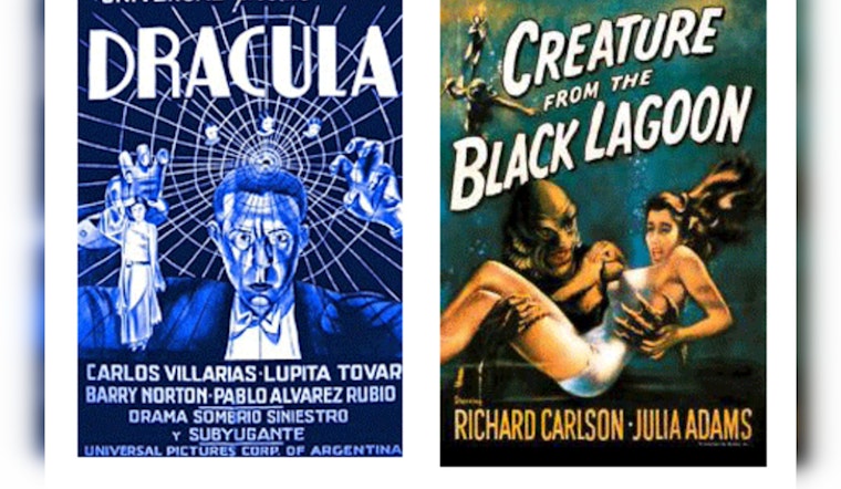 Free Creature Double Feature in Hillsboro Spotlighting Spanish "Dracula" and "Creature from the Black Lagoon"