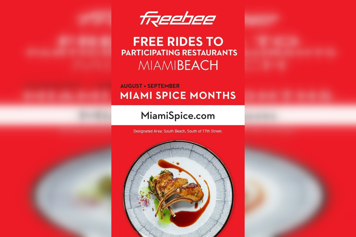 Free Rides to Miami Spice, Freebee and Miami Partner Up for a Culinary