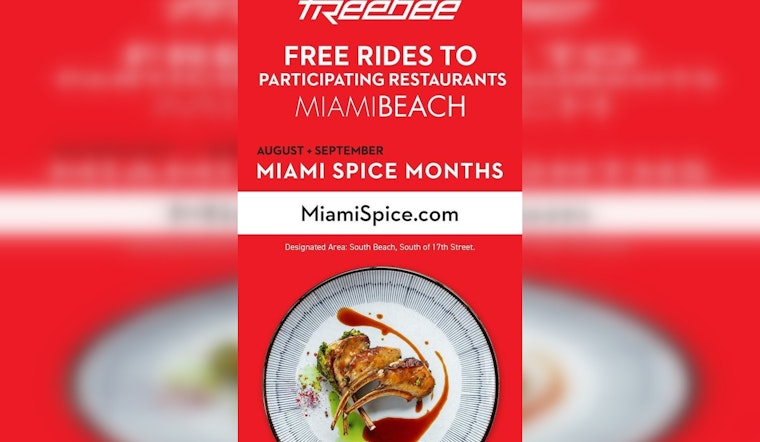 Free Rides to Miami Spice, Freebee and Miami Partner Up for a Culinary Joyride in South Beach