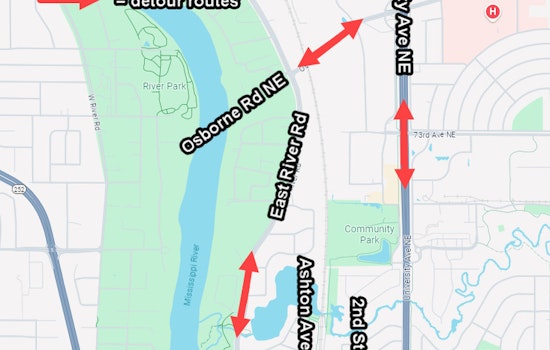 Fridley to Face 4-Week Detour During Gas Main Upgrade on Mississippi Street NE