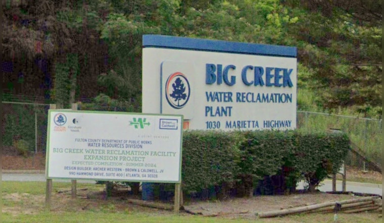Fulton County Celebrates Completion of $350 Million Big Creek Water Reclamation Facility Upgrade