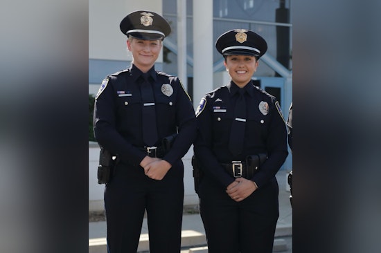 Galt Police Officers Nicholas and Miramontes Honored on National Police Woman's Day for Completing Field Training