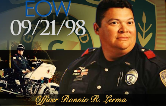 Garland Community and Police Department Honor Officer Ronnie Lerma on Anniversary of His Line-of-Duty Death