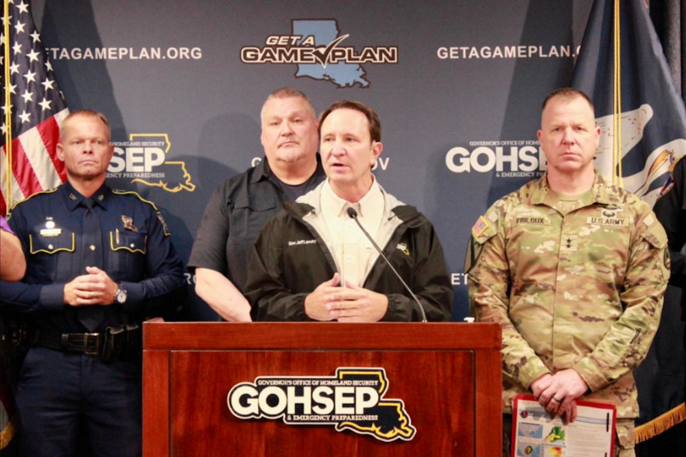 Gov. Landry Declares Louisiana State of Emergency in Anticipation of