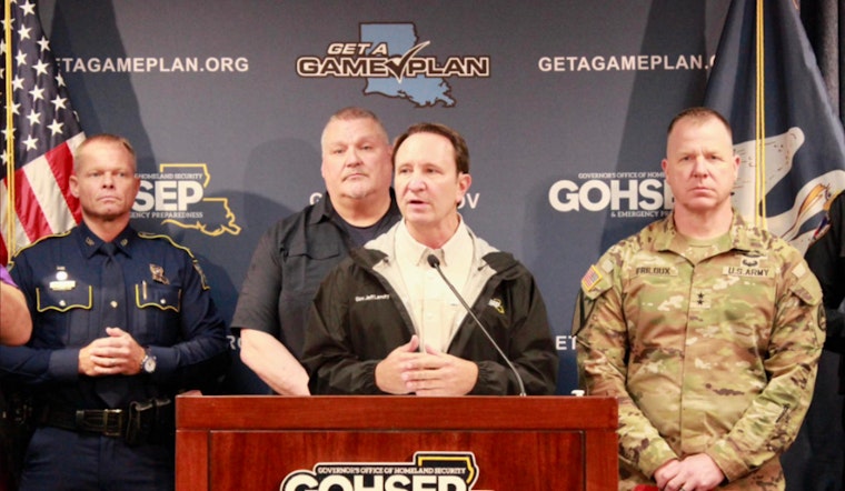 Gov. Landry Declares Louisiana State of Emergency in Anticipation of Tropical Storm Francine's Arrival