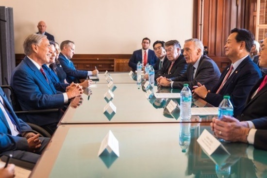 Governor Abbott Touts Strong Economic Ties With South Korea During Ambassadors' Visit to Texas