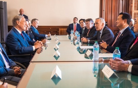Governor Abbott Touts Strong Economic Ties With South Korea During Ambassadors' Visit to Texas