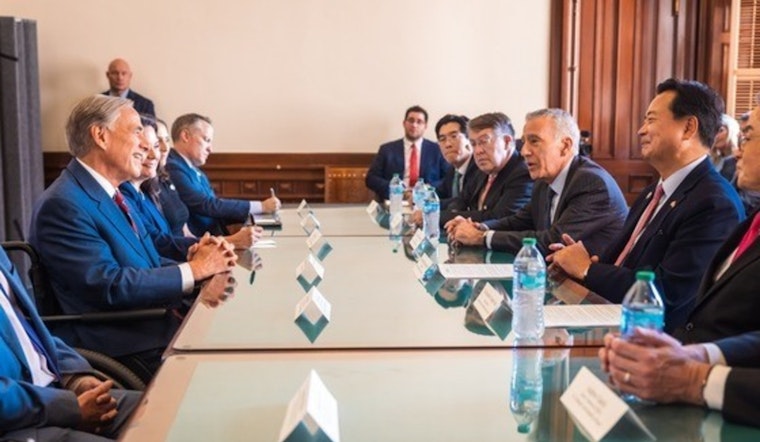 Governor Abbott Touts Strong Economic Ties With South Korea During Ambassadors' Visit to Texas