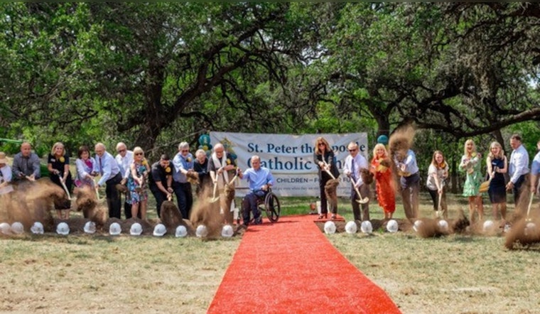 Governor Supports Educational Choice at Groundbreaking for St. Peter the Apostle Catholic School in Boerne