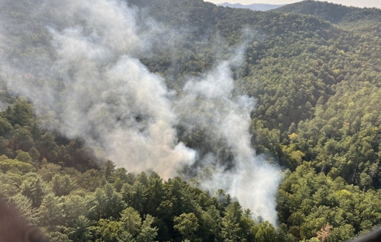 Great Smoky Mountains Firefighters Faced with Steep Challenges as 46-Acre Flint Gap Fire Eludes Containment