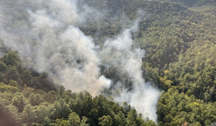 Great Smoky Mountains Firefighters Faced with Steep Challenges as 46-Acre Flint Gap Fire Eludes Containment