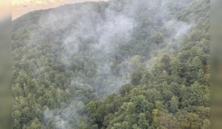 Great Smoky Mountains Wildfire Grows to 46 Acres, Challenging Firefighters Amid Limited Support