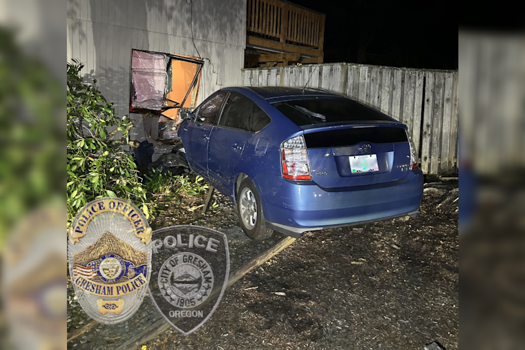 Gresham Man Charged with DUII After Prius Plows Into Apartment While Eating and Watching ESPN