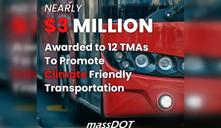 Healey-Driscoll Administration Launches $3 Million in Grants for Sustainable Transport Projects Across Maachusetts