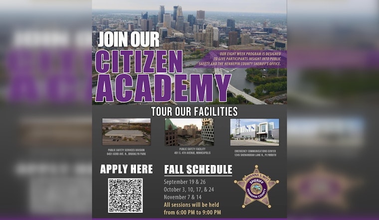 Hennepin County Sheriff's Office Invites Public Behind the Scenes with Free Citizen Academy Program