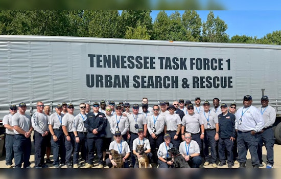 Heroes Unite, Tennessee Task Force 1 Joins Forces with Louisiana Against Tropical Storm Francine's Fury