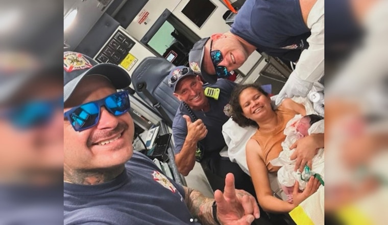 Hialeah Firefighters Deliver 'Baby Soy' in Emergency On-The-Spot Birth