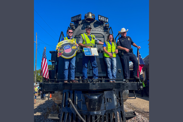 Historic "Big Boy" Locomotive Makes Grand Visit to Ennis, Reviving Railroad Heritage