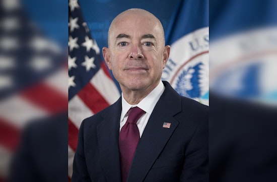 Homeland Security Chief Mayorkas Deems Texas' Migrant Busing 'Unconscionable' at Austin Event