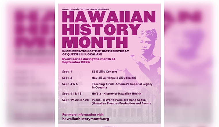 Honolulu Celebrates Hawaiian History Month, Remembering Queen Liliʻuokalani's Legacy with Citywide Cultural Events