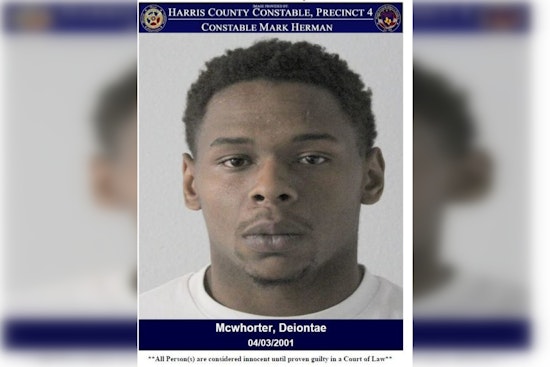 Houston Authorities Recover Stolen Vehicle, Deiontae Mcwhorter Charged with Unauthorized Use