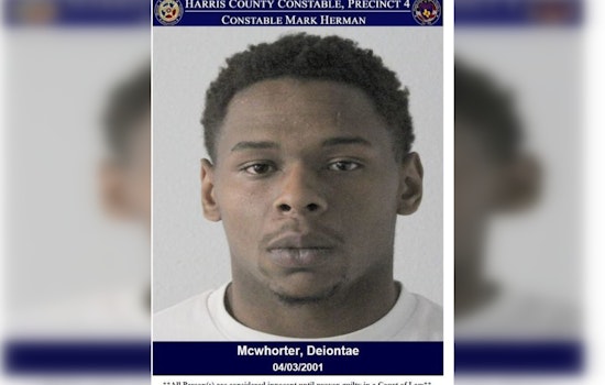 Houston Authorities Recover Stolen Vehicle, Deiontae Mcwhorter Charged with Unauthorized Use